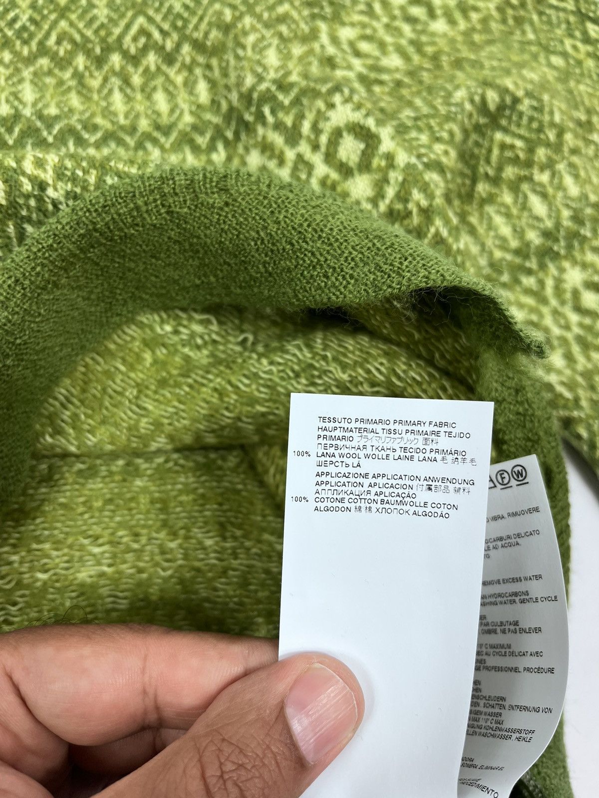 Maison Margiela MAISON MARGIELA WOOL DISTRESSED SHRANK KNITTED JUMPER S Size US S / EU 44-46 / 1 - 18 Thumbnail