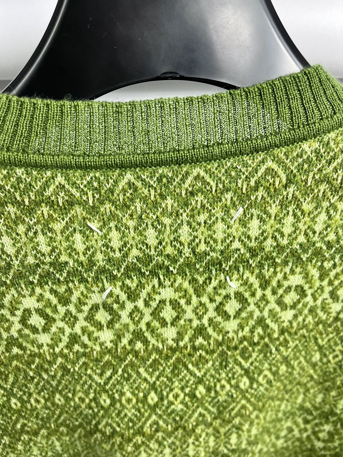 Maison Margiela MAISON MARGIELA WOOL DISTRESSED SHRANK KNITTED JUMPER S Size US S / EU 44-46 / 1 - 12 Thumbnail
