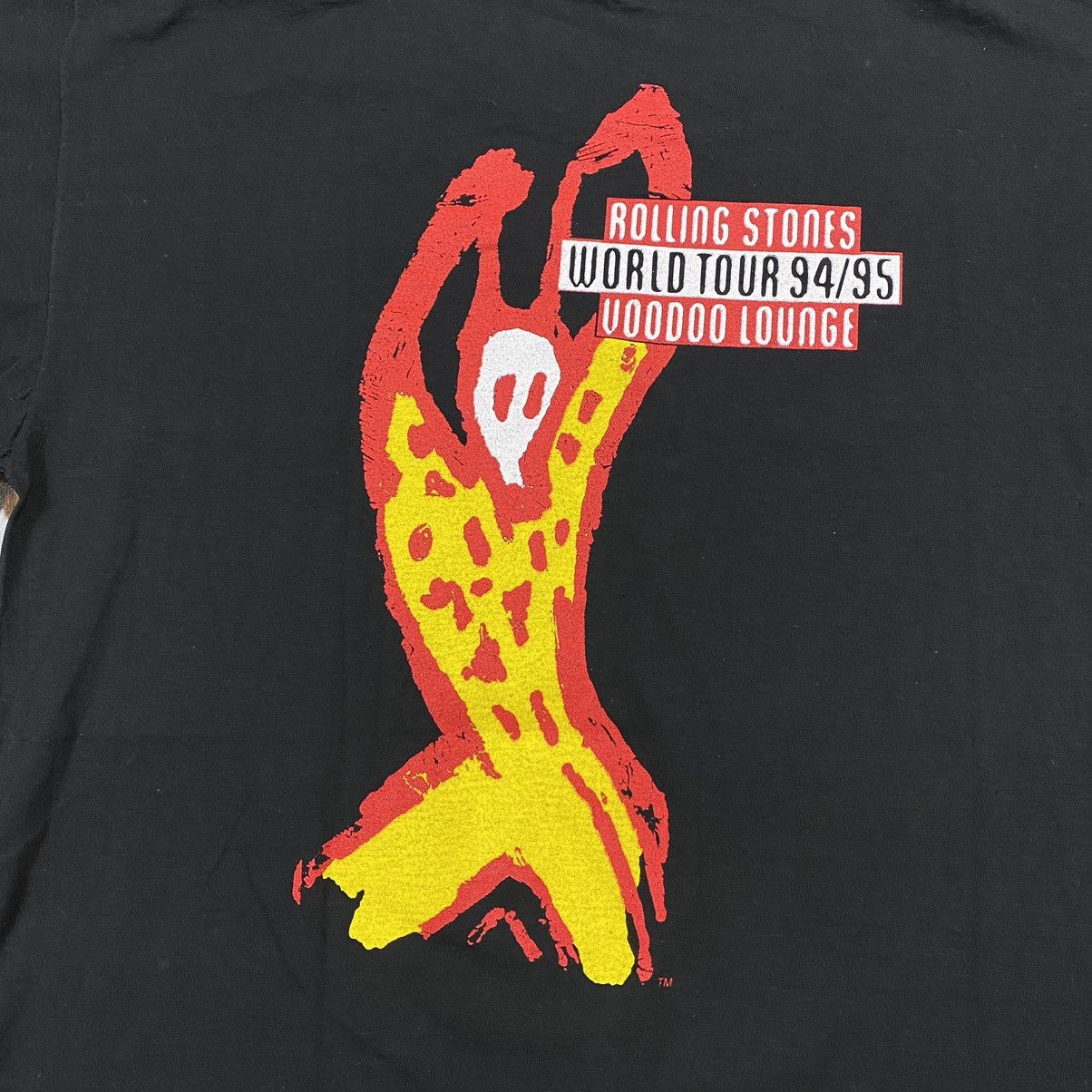 Japanese Brand × The Rolling Stones × Vintage The Rolling Stones Voodoo Lounge Tour 94/95 Vintage T Shirt Size US XL / EU 56 / 4 - 8 Thumbnail