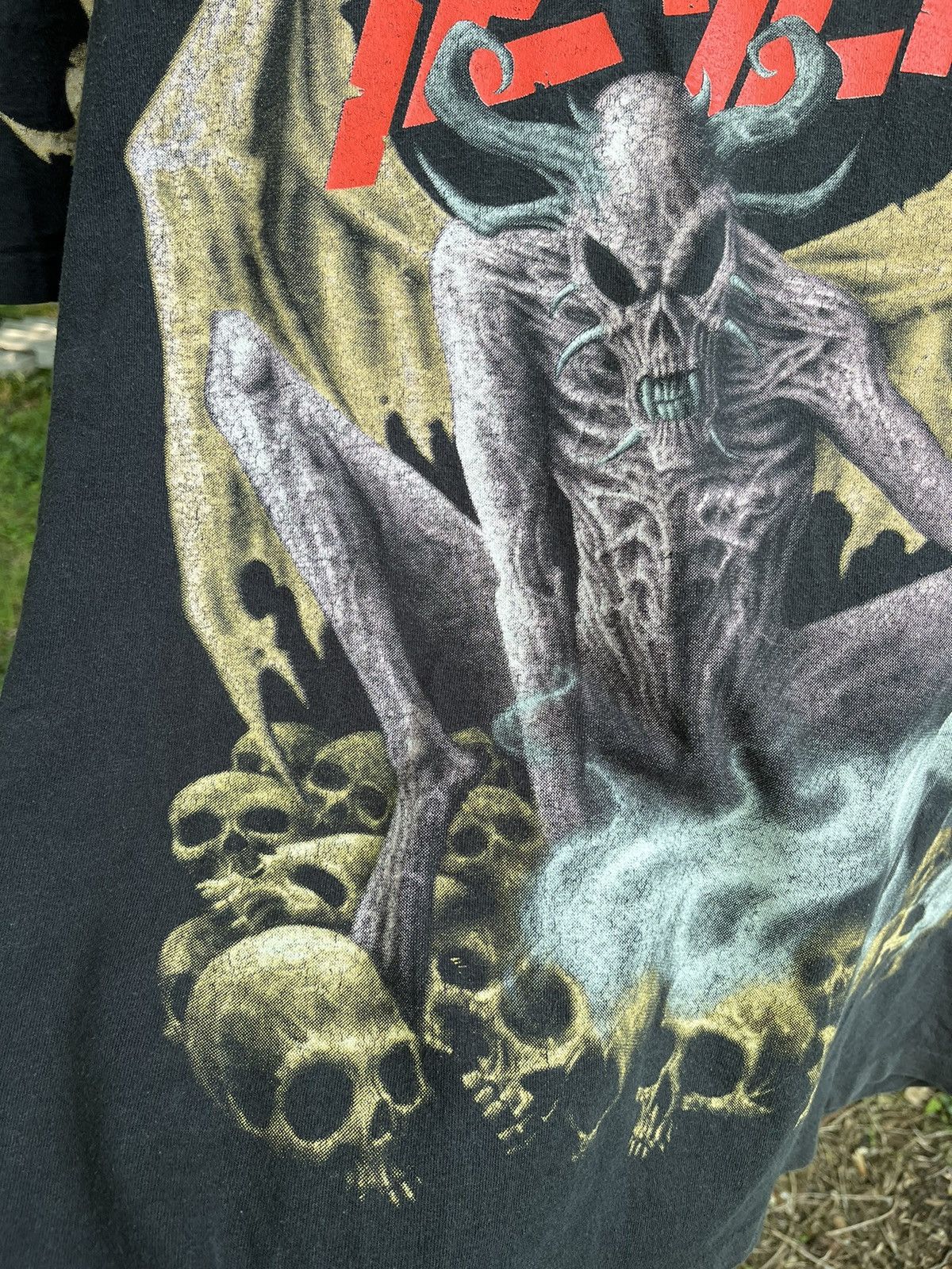 Band Tees × Vintage 1994 Slayer T-shirt death pantera cannibal corpse motörhead Size US L / EU 52-54 / 3 - 7 Thumbnail