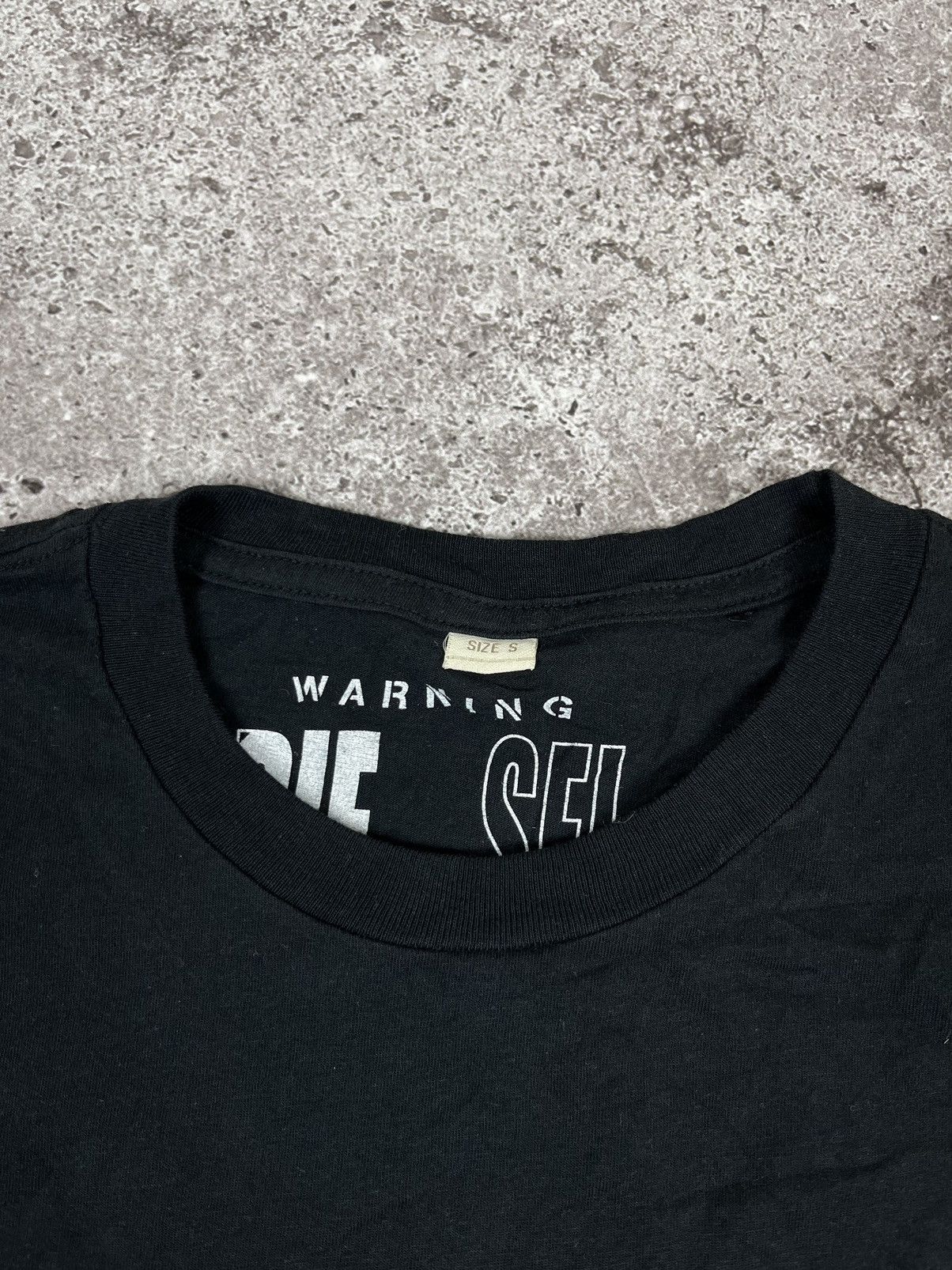 Diesel Diesel Vintage 00s “For successful living” Y2K Black T Shirt Size US S / EU 44-46 / 1 - 6 Thumbnail