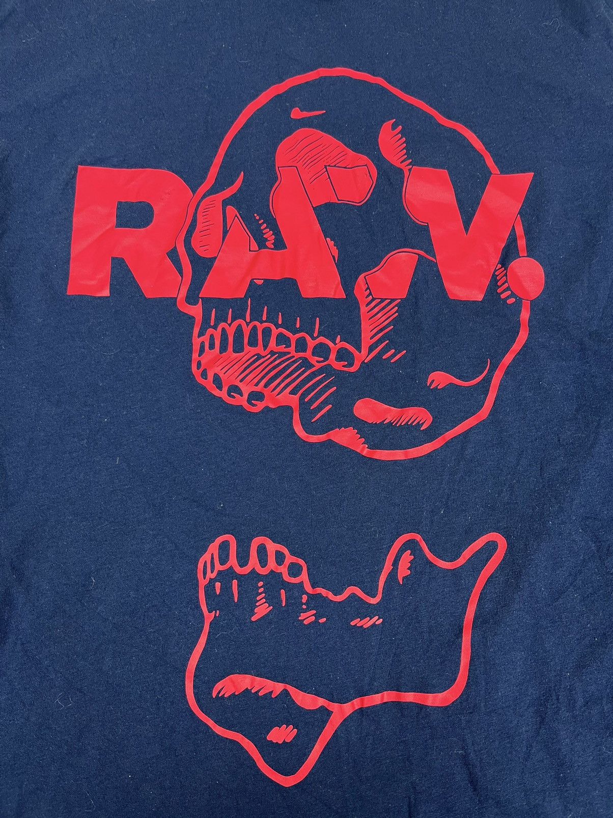 G-Star G Star Raw Skull Logo Navy T Shirt Size US M / EU 48-50 / 2 - 5 Thumbnail