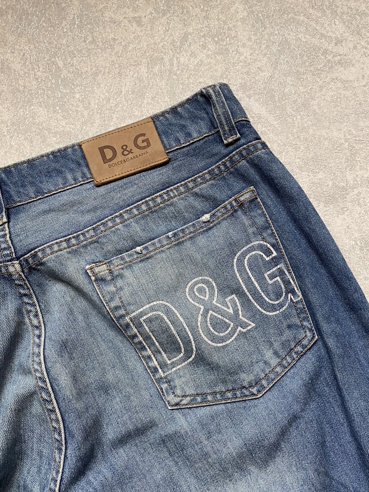 Dolce & Gabbana Vintage Dolce Gabbana Distressed Denim Jeans Size US 36 / EU 52 - 13 Thumbnail