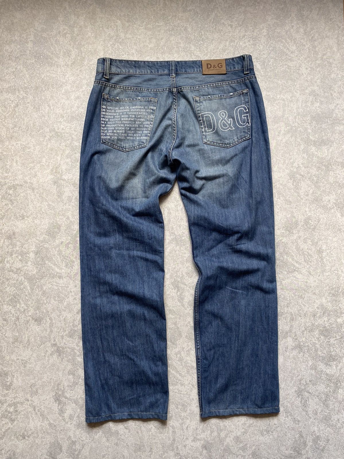Dolce & Gabbana Vintage Dolce Gabbana Distressed Denim Jeans Size US 36 / EU 52 - 2 Thumbnail