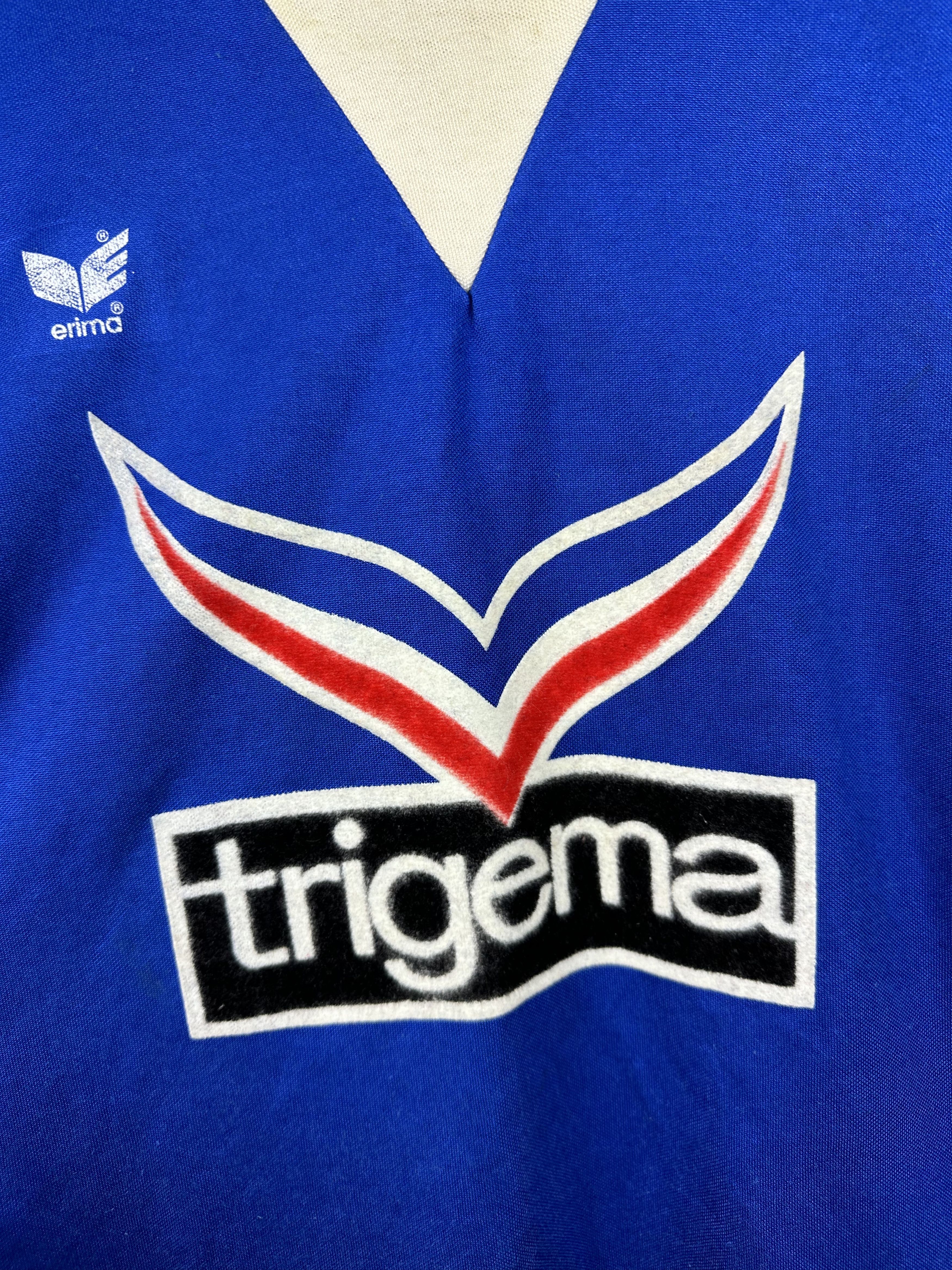 Vintage FC Schalke 04 football shirt 1981 Soccer Long Sleeve Jersey Size US M / EU 48-50 / 2 - 4 Thumbnail