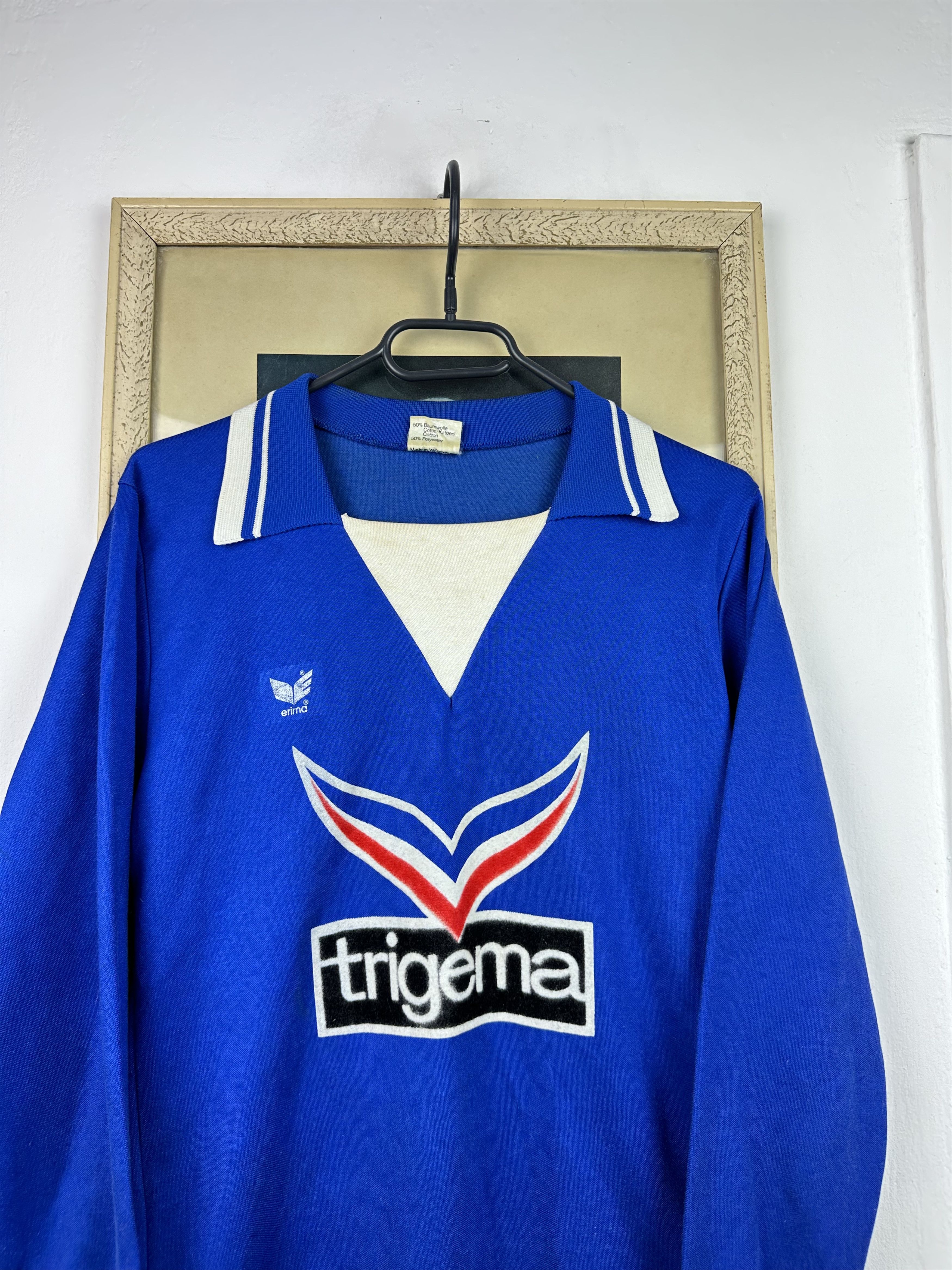 Vintage FC Schalke 04 football shirt 1981 Soccer Long Sleeve Jersey Size US M / EU 48-50 / 2 - 3 Thumbnail