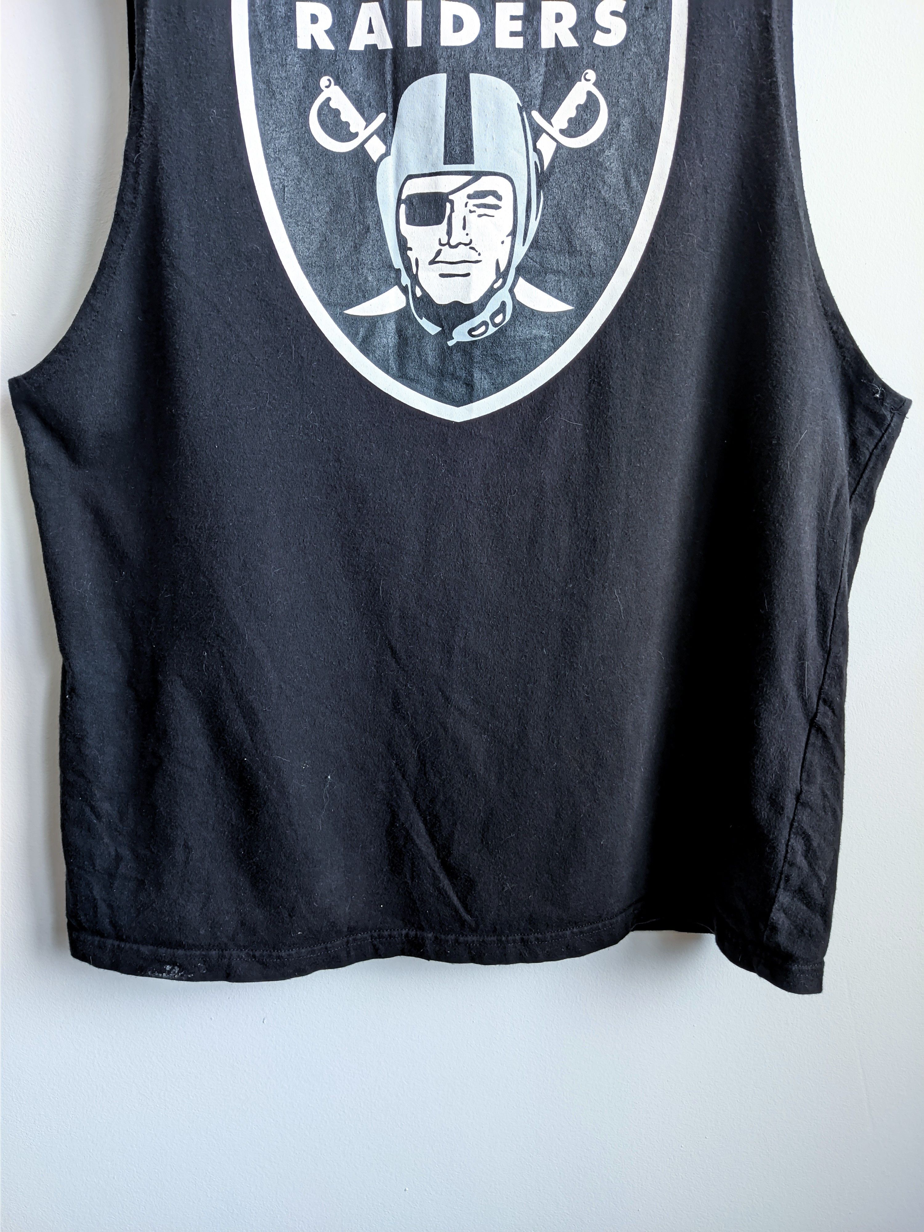 NFL Vintage Raiders tank top big logo nfl black Size US L / EU 52-54 / 3 - 4 Thumbnail
