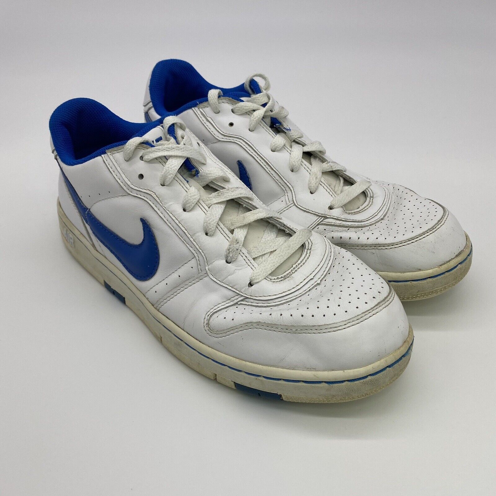 Nike NIKE MENS AIR PRESTIGE DUNK 2007 SNEAKERS BLUE WHITE 313324-144 ...