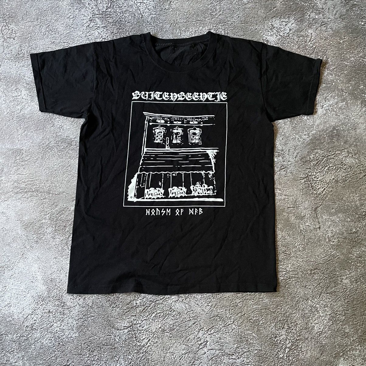 Vintage Vintage Y2K Thrashed Graphic Tee Punk Underground Black M Size US M / EU 48-50 / 2 - 3 Thumbnail