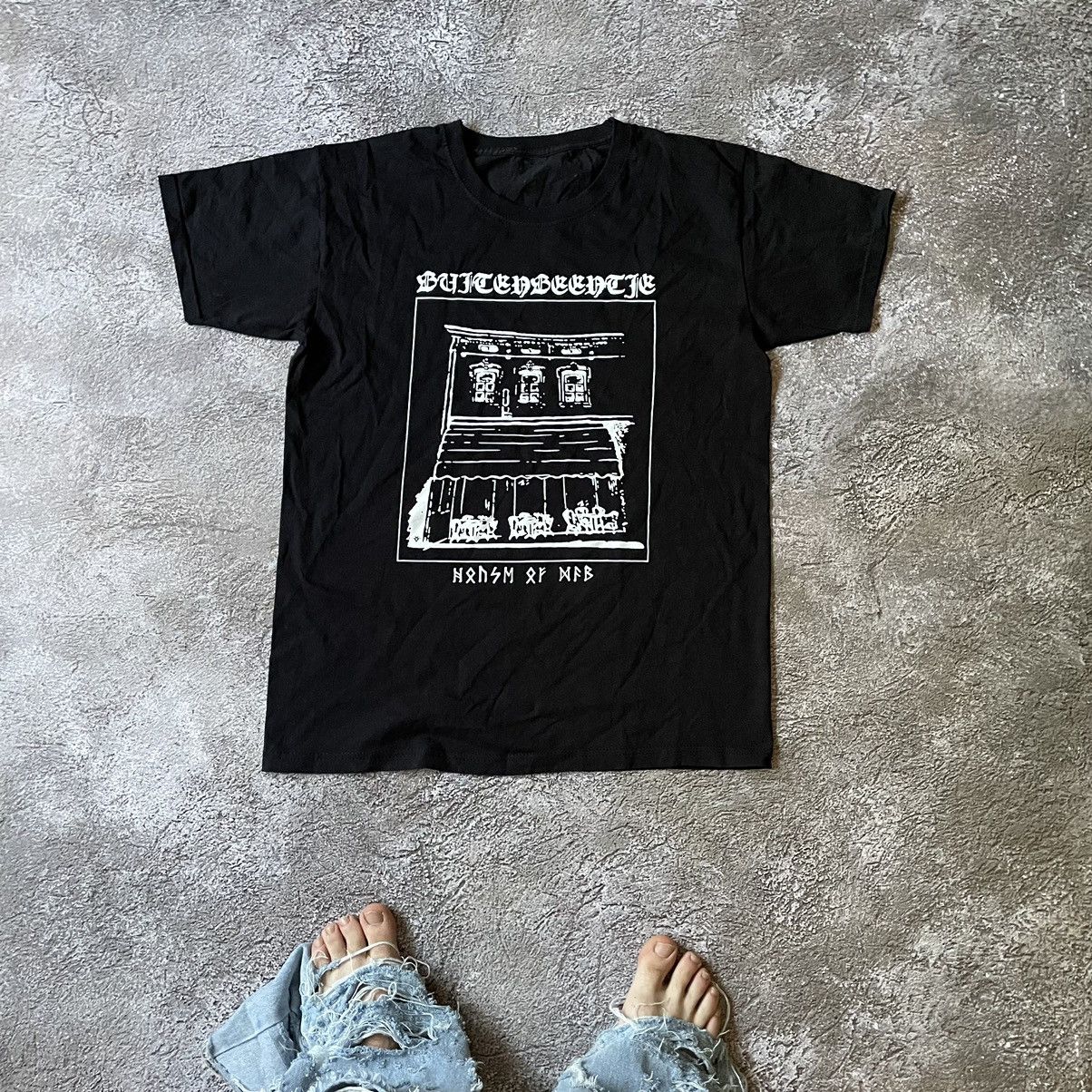 Vintage Vintage Y2K Thrashed Graphic Tee Punk Underground Black M Size US M / EU 48-50 / 2 - 1 Thumbnail