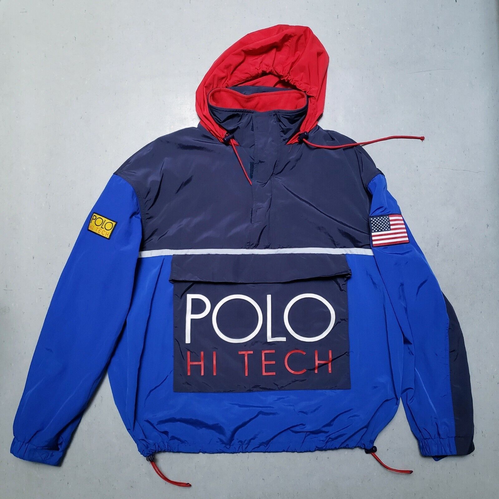 Polo Ralph Lauren Polo Hi Tech Pullover Jacket Size US L / EU 52-54 / 3 - 13 Thumbnail