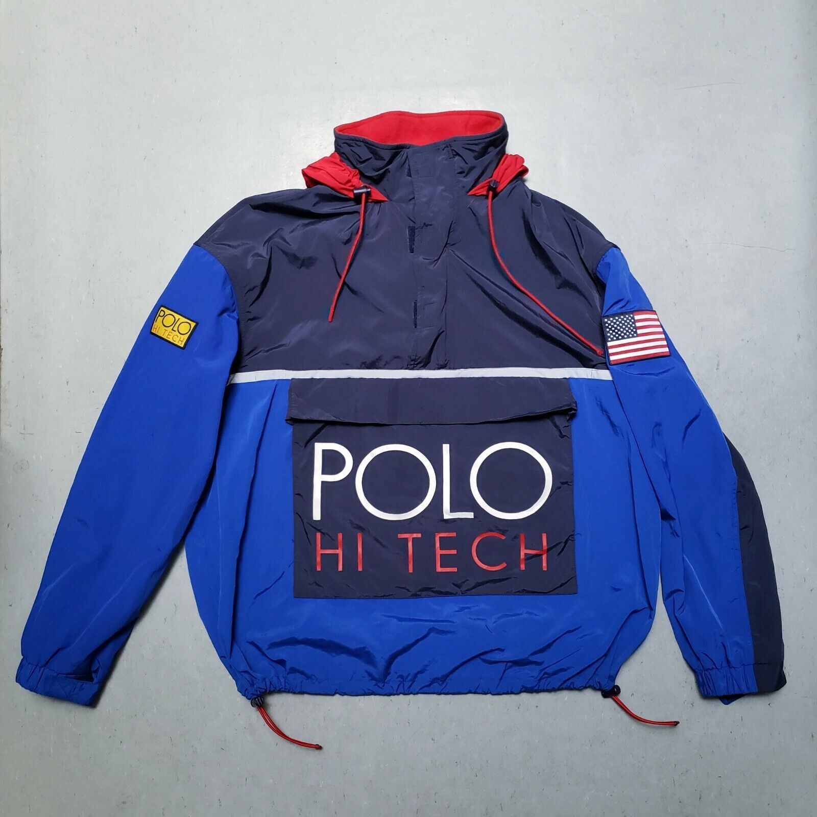 Polo Ralph Lauren Polo Hi Tech Pullover Jacket Size US L / EU 52-54 / 3 - 4 Thumbnail