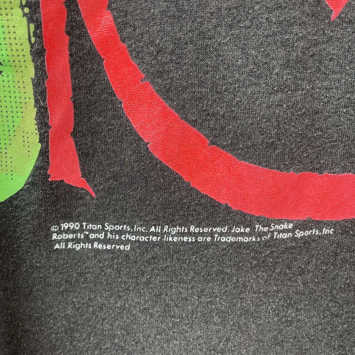 WWF Vintage Jack The Snake Roberts Tee Shirt Size US L / EU 52-54 / 3 - 4 Thumbnail