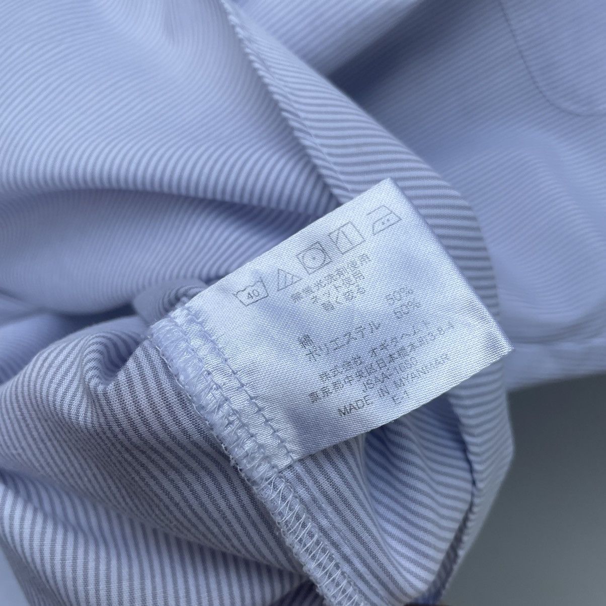 Yohji Yamamoto Vintage Y'Saccs Yohji Yamamoto Button Up Shirt Size US L / EU 52-54 / 3 - 4 Thumbnail