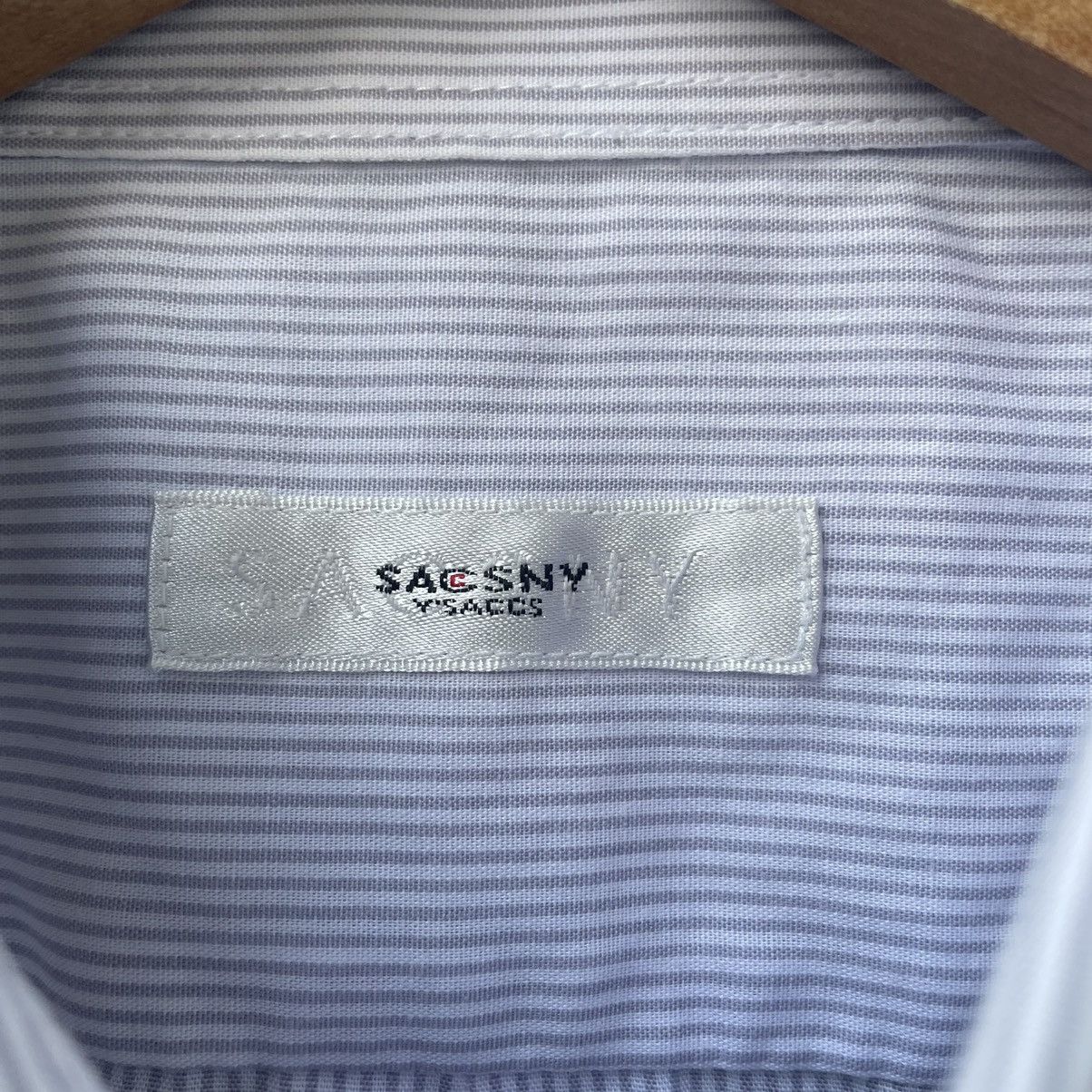 Yohji Yamamoto Vintage Y'Saccs Yohji Yamamoto Button Up Shirt Size US L / EU 52-54 / 3 - 3 Thumbnail