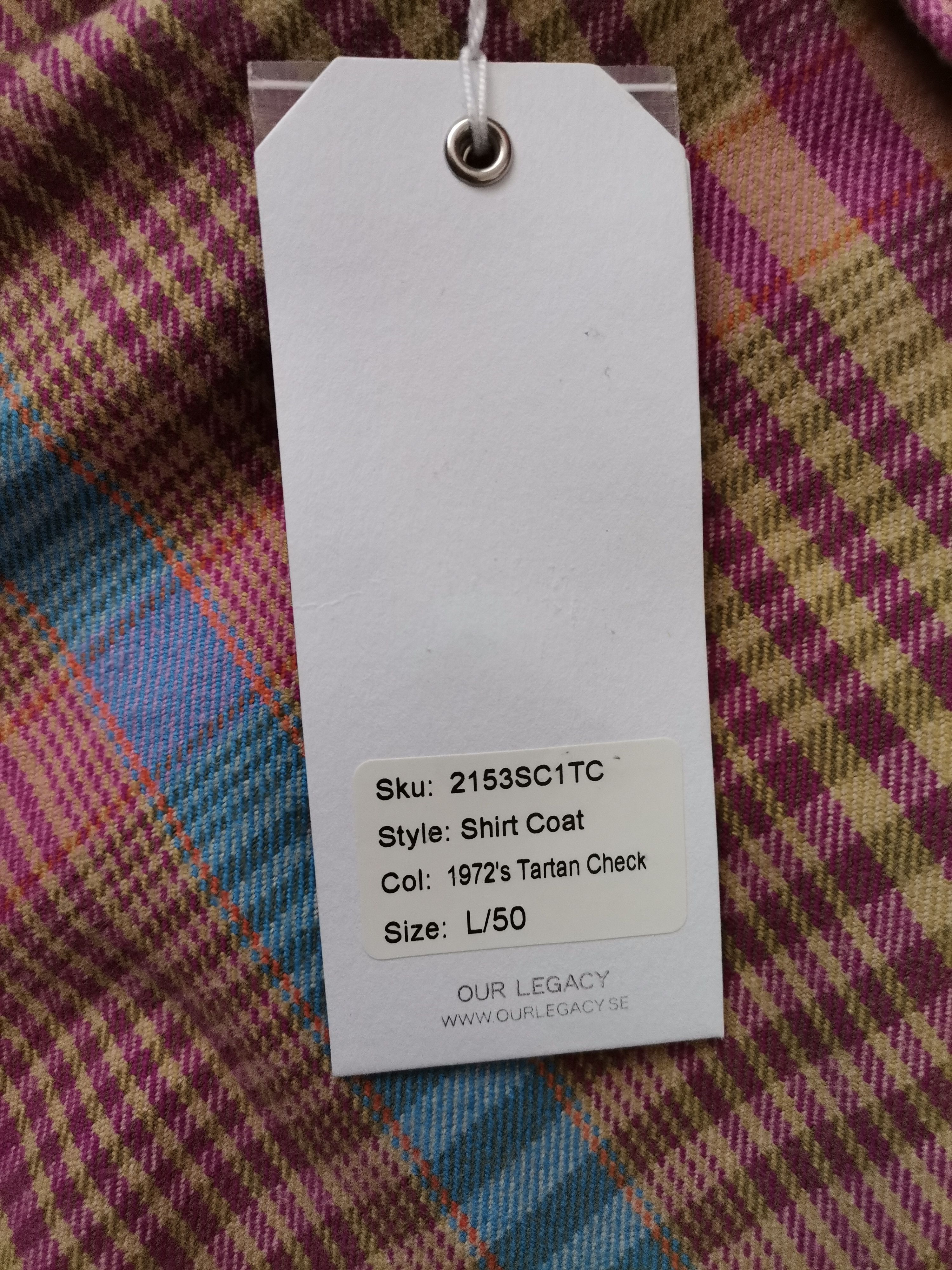 Our Legacy Our Legacy Tartan Coat Shirt Size US L / EU 52-54 / 3 - 3 Thumbnail