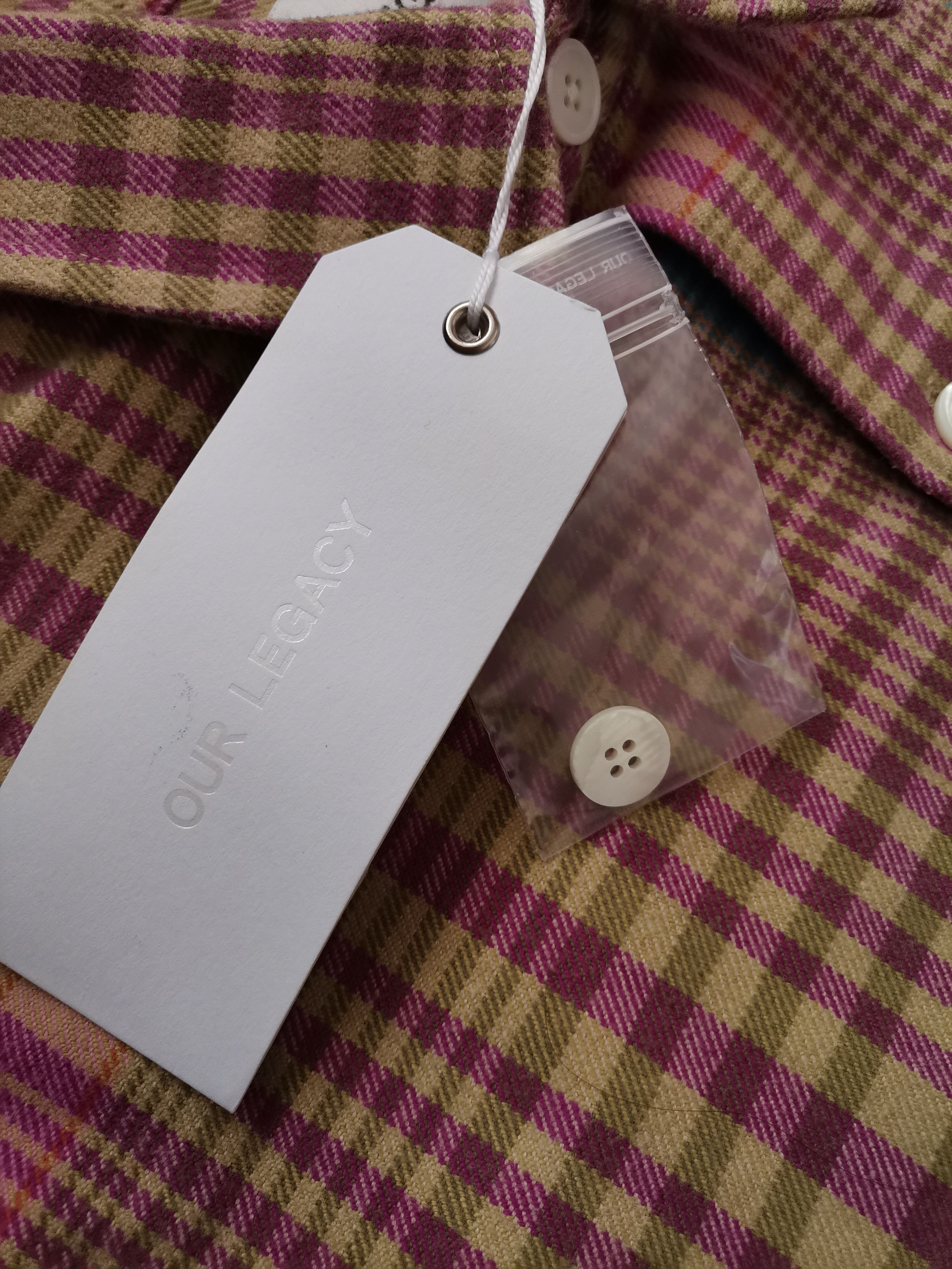Our Legacy Our Legacy Tartan Coat Shirt Size US L / EU 52-54 / 3 - 6 Thumbnail