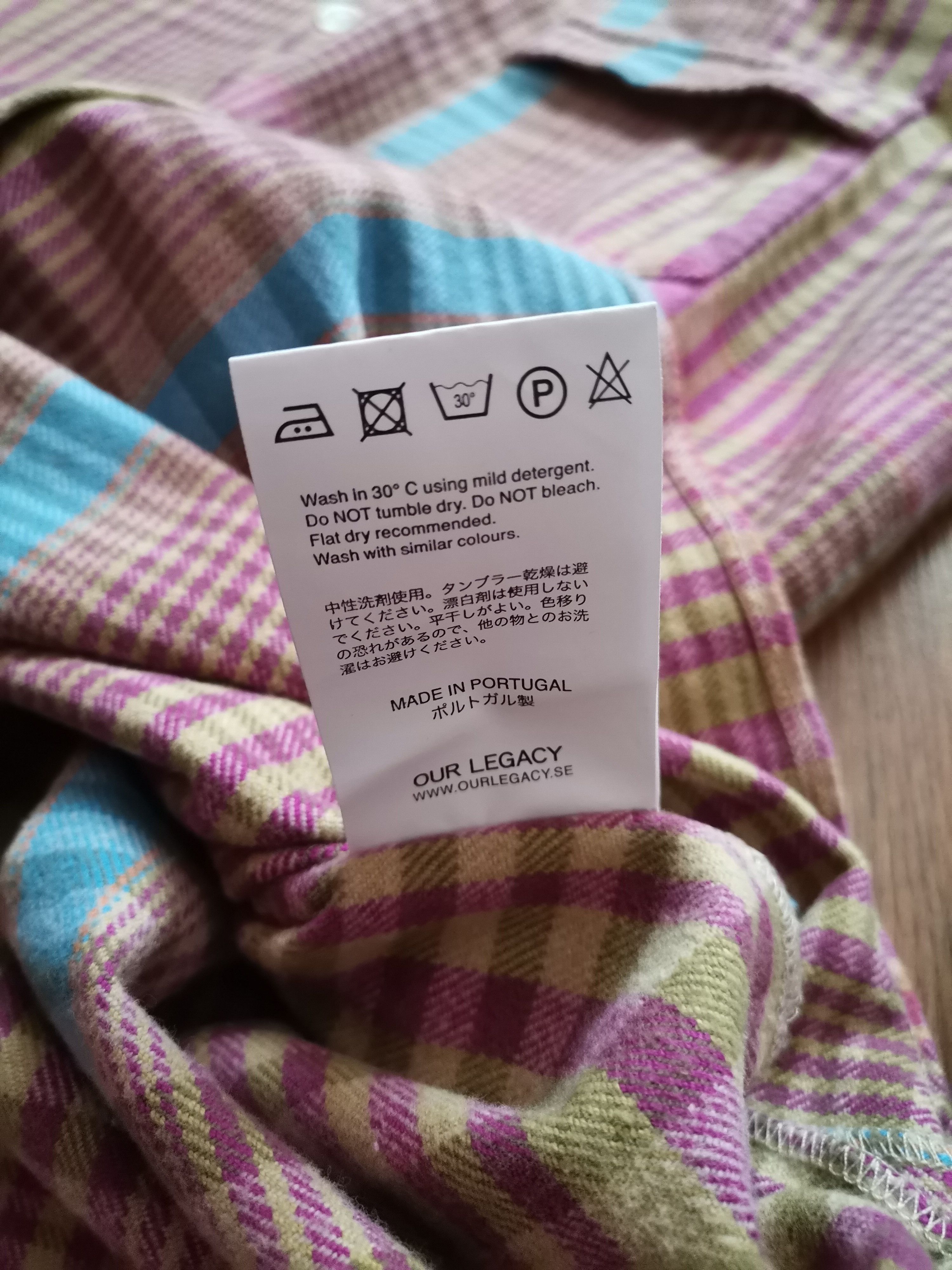 Our Legacy Our Legacy Tartan Coat Shirt Size US L / EU 52-54 / 3 - 4 Thumbnail