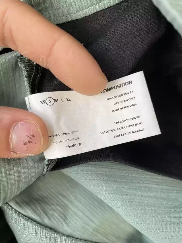 Kiko Kostadinov AW18 Triple Dart Trousers Size US 30 / EU 46 - 3 Thumbnail