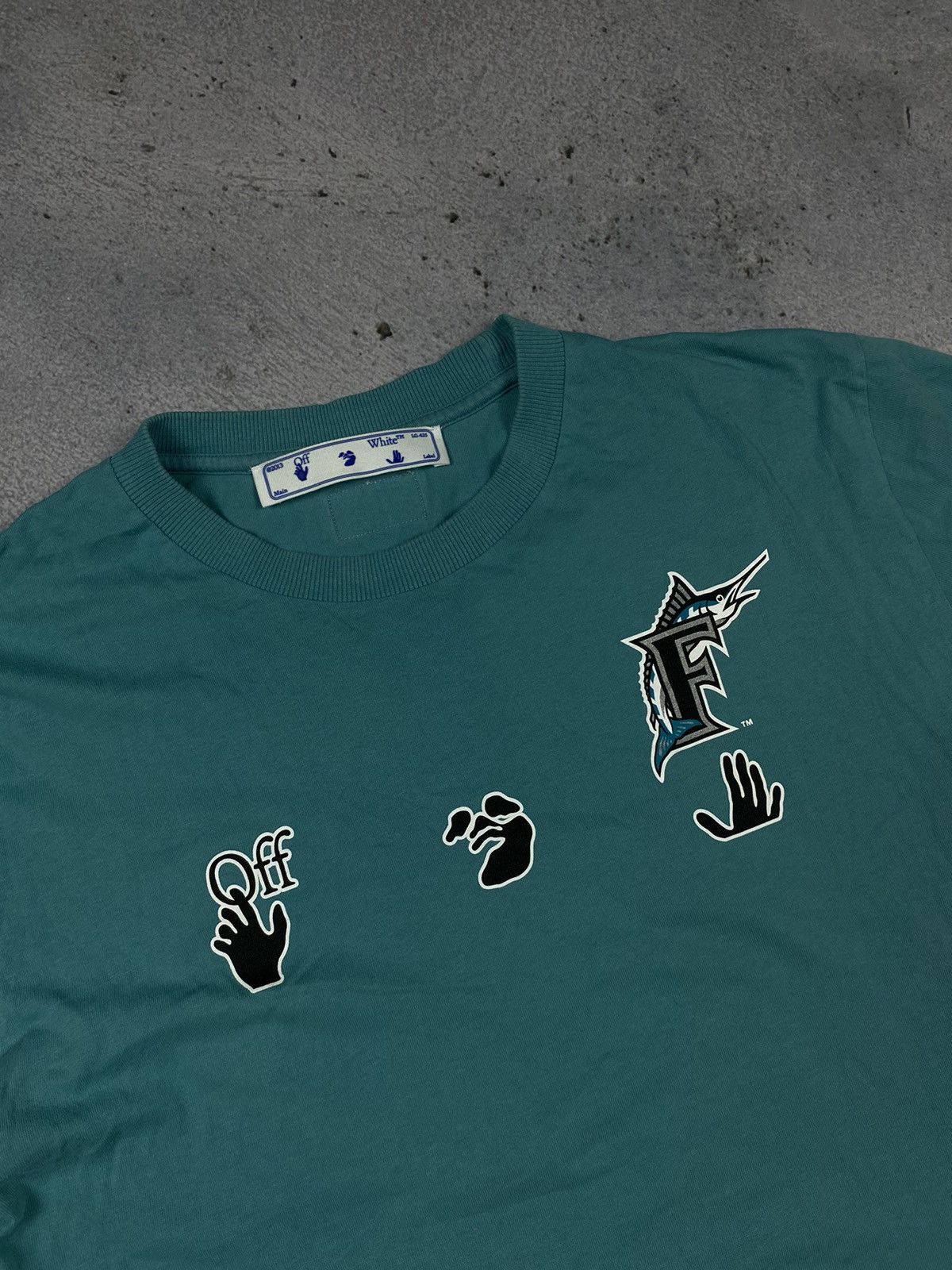 Off-White Off White mlb t shirt Size US L / EU 52-54 / 3 - 2 Thumbnail