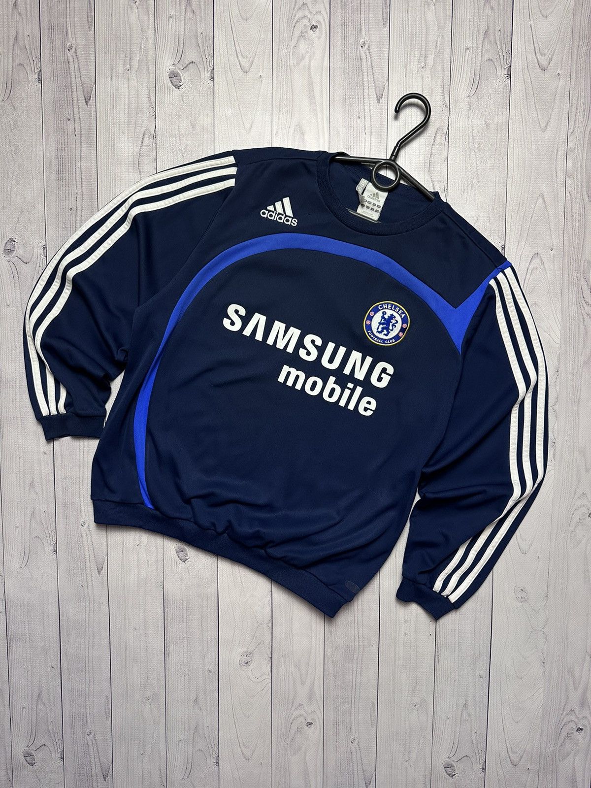 Adidas chelsea sweatshirt clearance