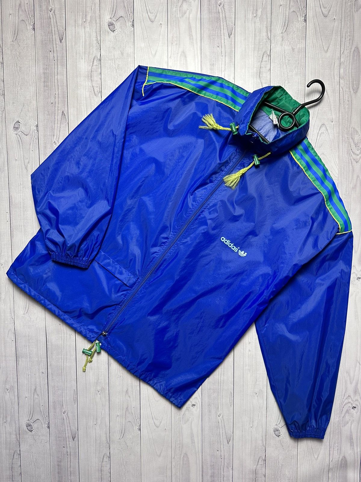 Vintage Vintage adidas originals track suit green size M Size US M / EU 48-50 / 2 - 2 Thumbnail