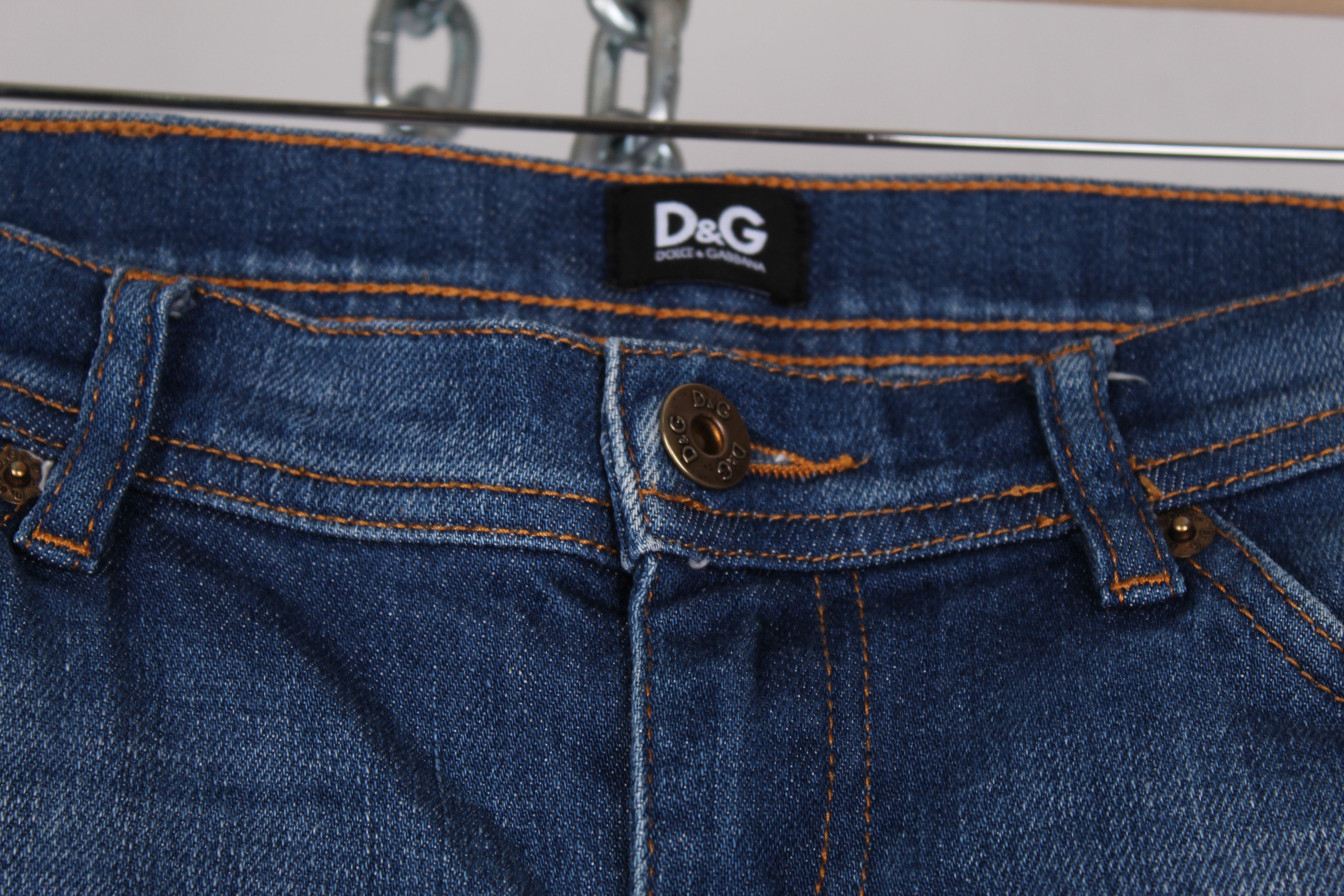 Dolce & Gabbana Vintage Dolce & Gabbana Low Waist Jeans Size 31" - 2 Thumbnail