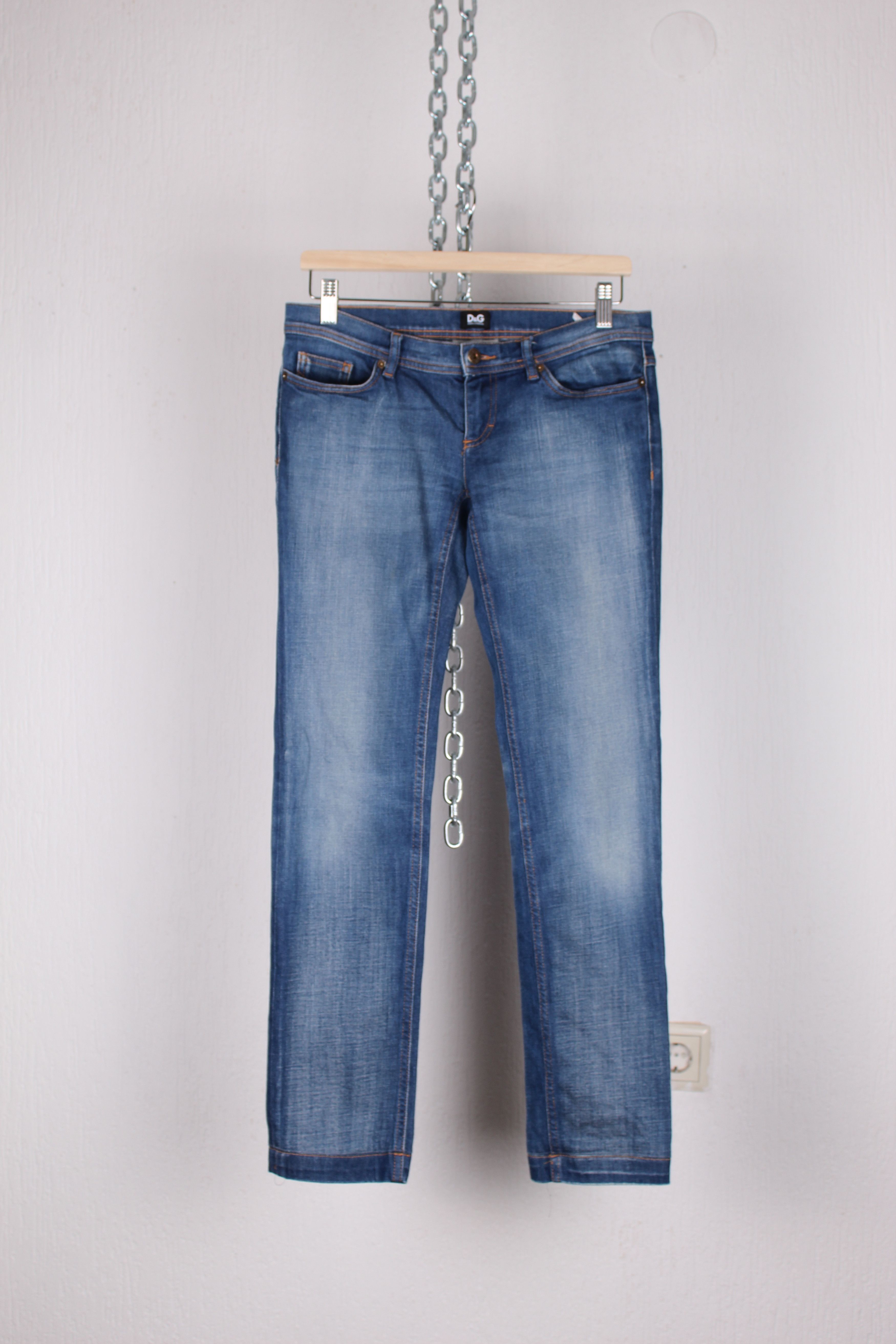 Dolce & Gabbana Vintage Dolce & Gabbana Low Waist Jeans Size 31" - 1 Thumbnail