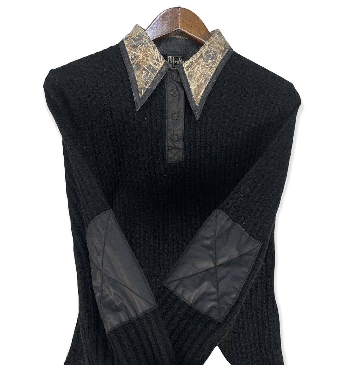 Fendi Fendi Snap Button Shirt Size US S / EU 44-46 / 1 - 3 Thumbnail