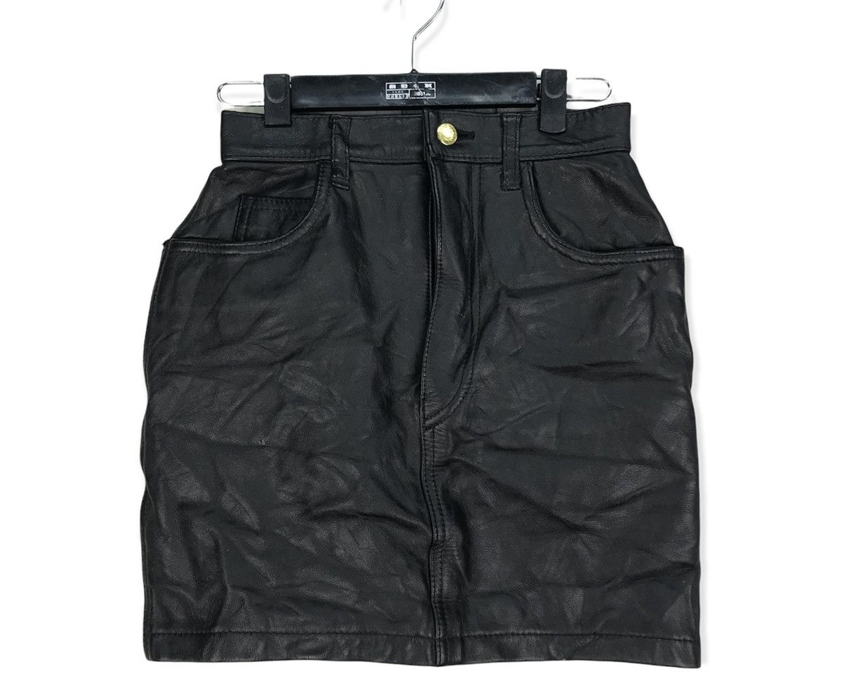 Hysteric Glamour Hysteric Glamour Leather Skirt Size 25" / US 0 / IT 36 - 1 Thumbnail