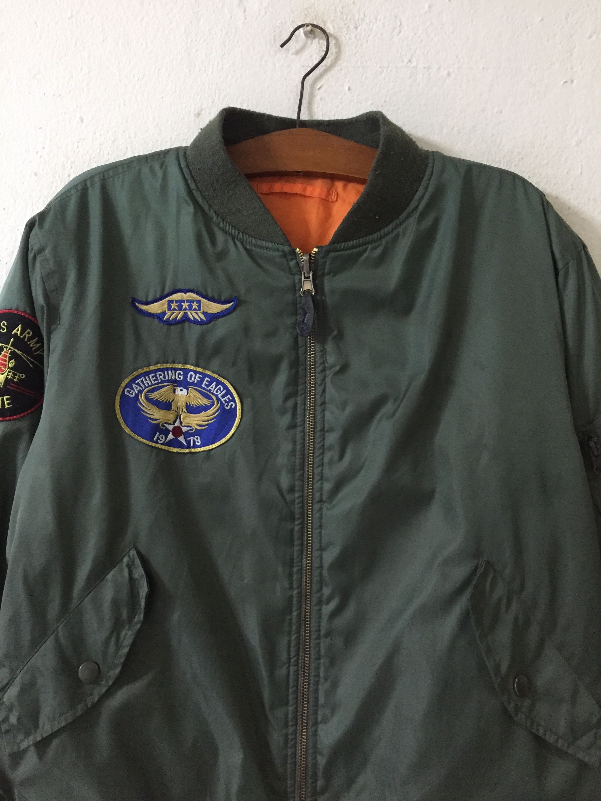 Alpha Industries Alpha Industries US Army Apache Reversible Jacket Size US L / EU 52-54 / 3 - 4 Thumbnail