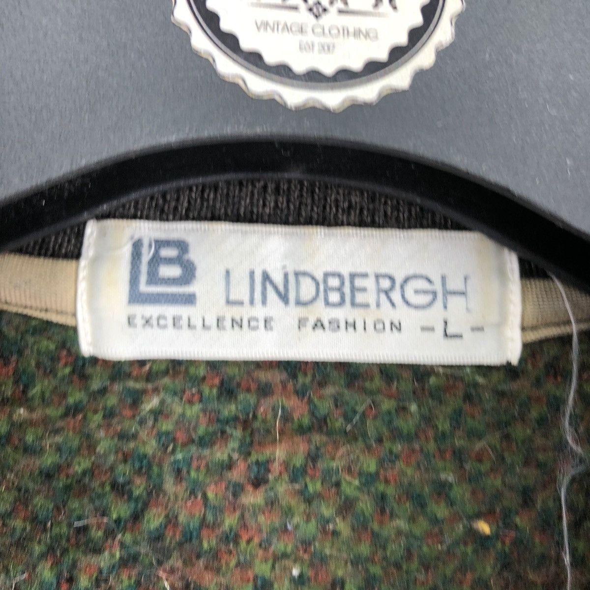 Lindbergh Vintage 90's LINDBERGH Knit Polo Shirt Mohair Multicoloar Size US M / EU 48-50 / 2 - 14 Thumbnail