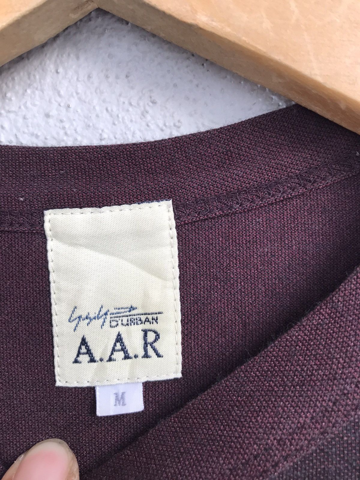 Designer × Japanese Brand × Yohji Yamamoto Vintage Yohji Yamamoto AAR Shirts Size US S / EU 44-46 / 1 - 6 Thumbnail