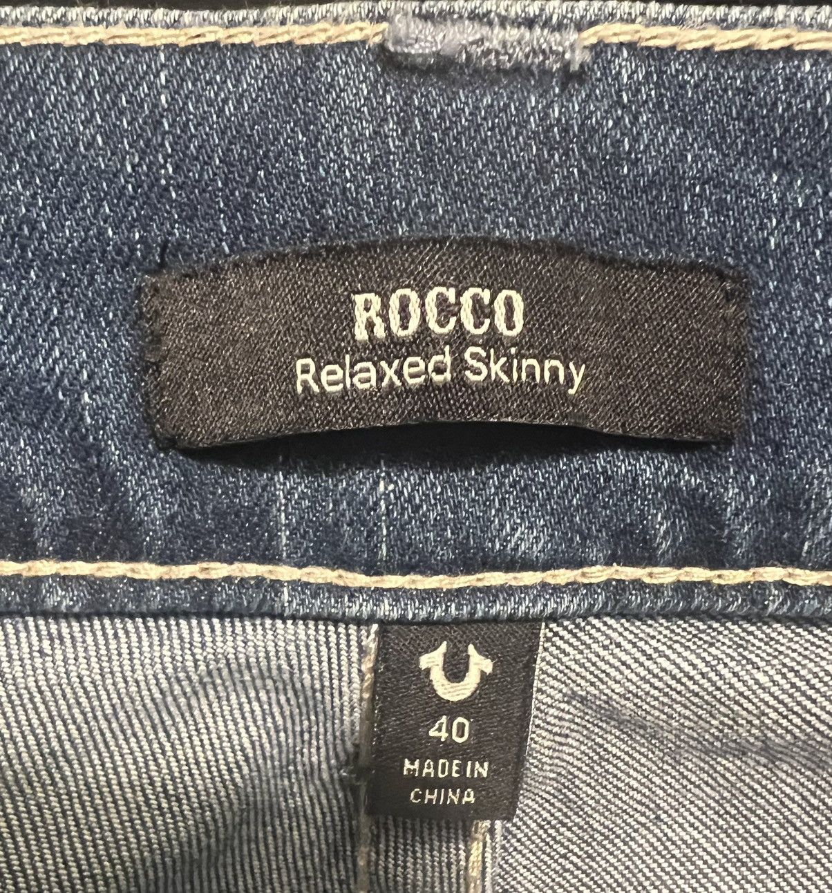 Designer × Jean × True Religion Authentic True Religion Rocco Relaxed Skinny Jeans W40 Size US 40 / EU 56 - 9 Thumbnail