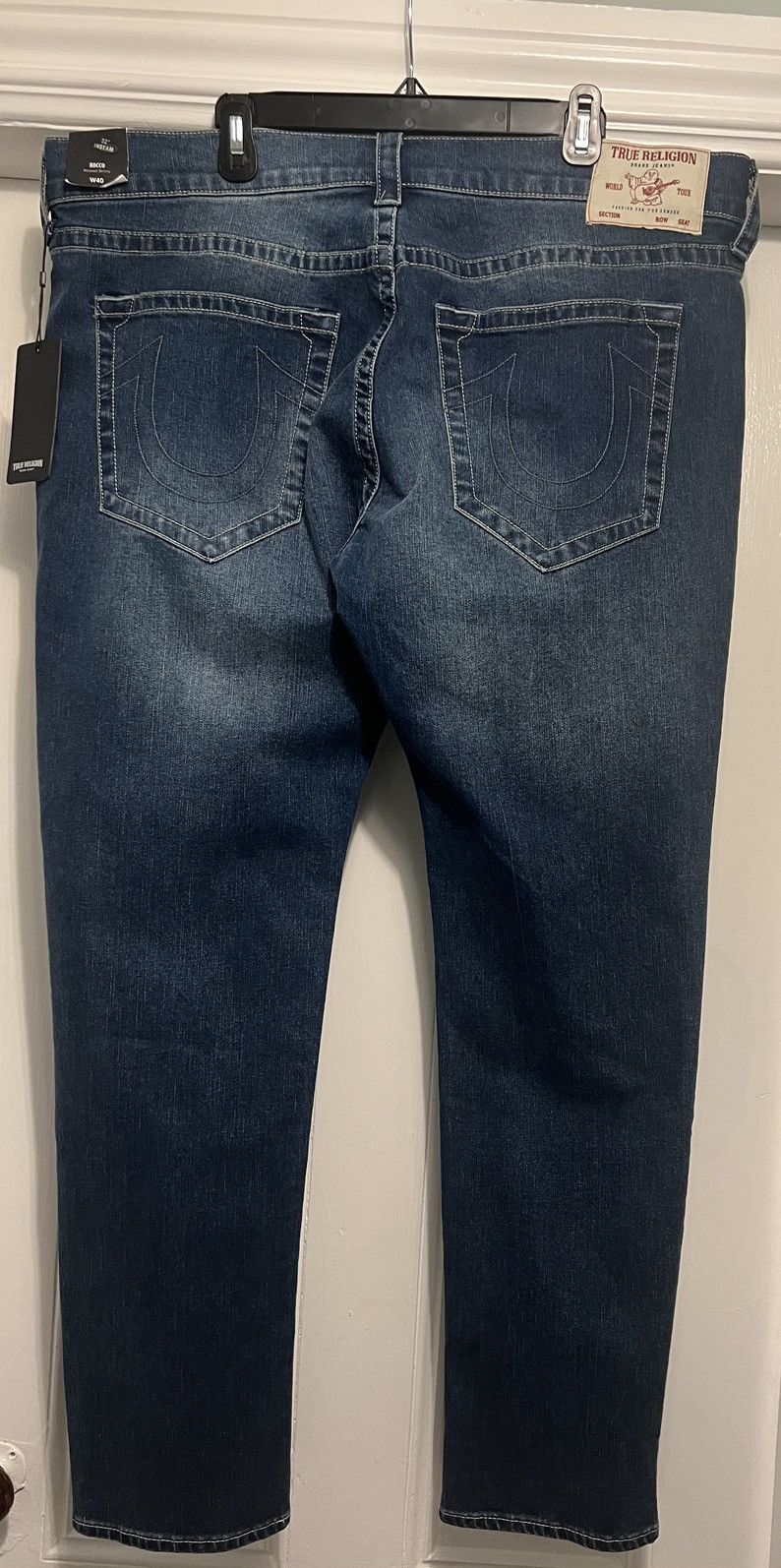 Designer × Jean × True Religion Authentic True Religion Rocco Relaxed Skinny Jeans W40 Size US 40 / EU 56 - 1 Thumbnail