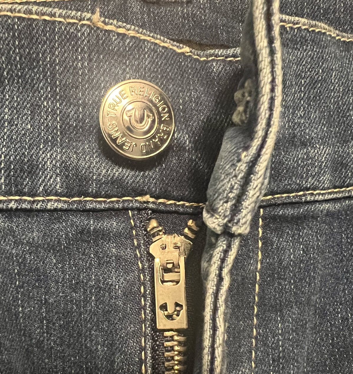 Designer × Jean × True Religion Authentic True Religion Rocco Relaxed Skinny Jeans W40 Size US 40 / EU 56 - 7 Thumbnail