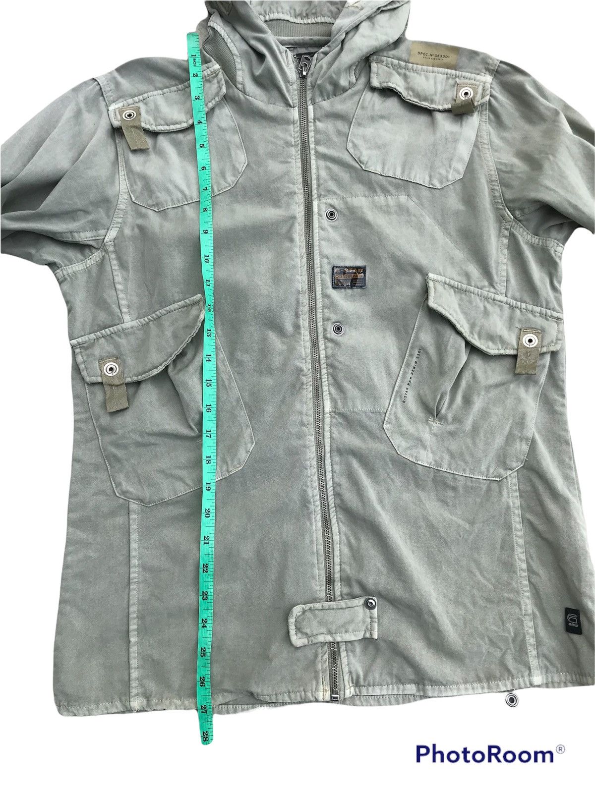 G-Star × Japanese Brand × Vintage ❌LAST DROP❌ G-Star Raw Tactical Jacket Size US L / EU 52-54 / 3 - 16 Thumbnail