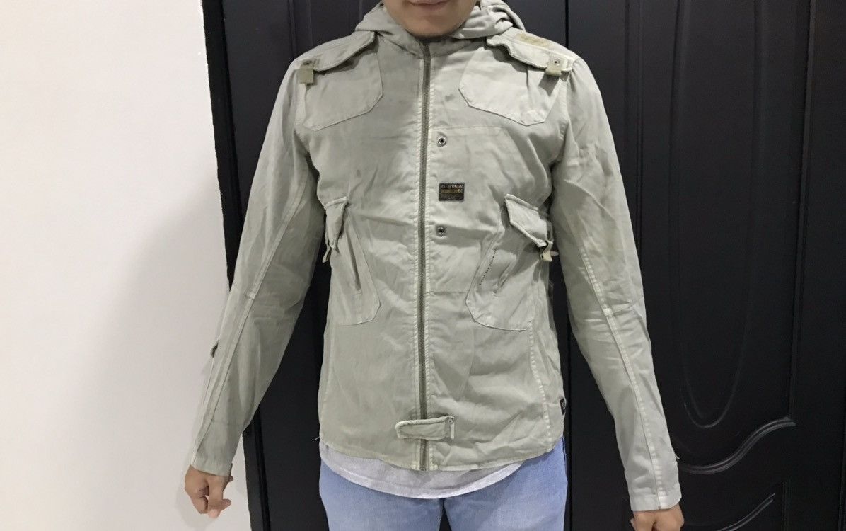 G-Star × Japanese Brand × Vintage ❌LAST DROP❌ G-Star Raw Tactical Jacket Size US L / EU 52-54 / 3 - 2 Thumbnail