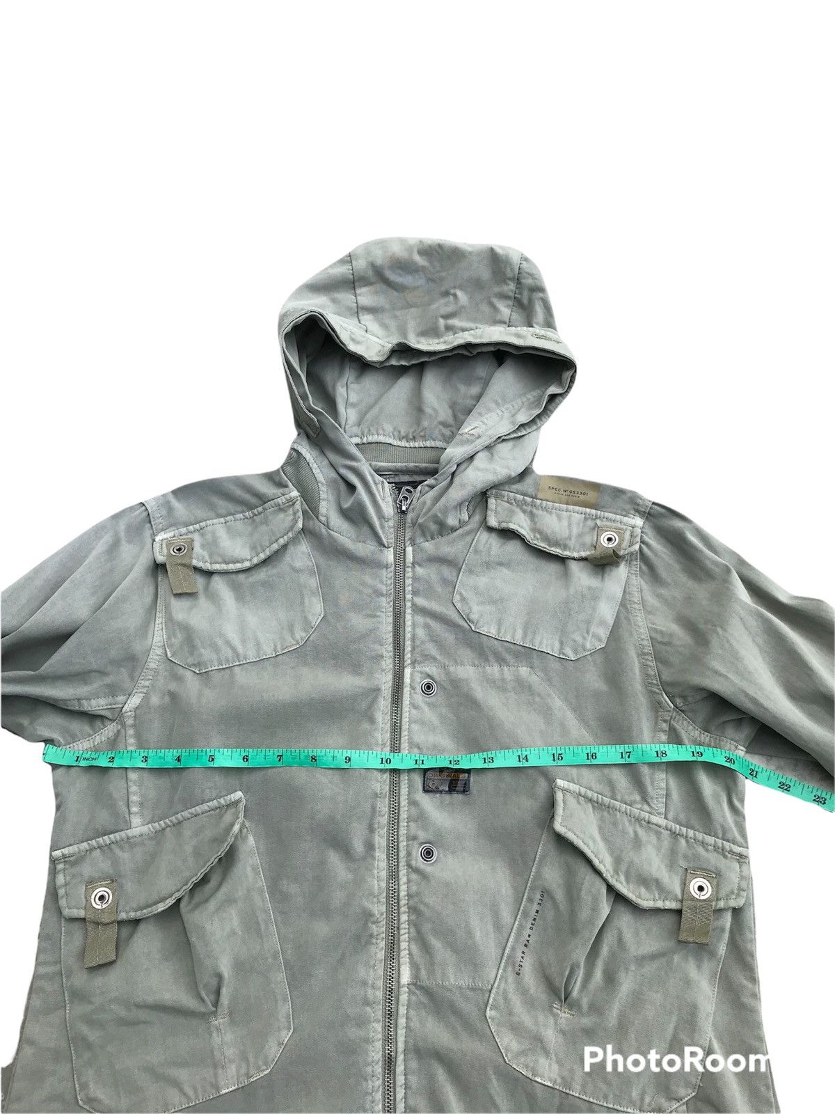 G-Star × Japanese Brand × Vintage ❌LAST DROP❌ G-Star Raw Tactical Jacket Size US L / EU 52-54 / 3 - 14 Thumbnail