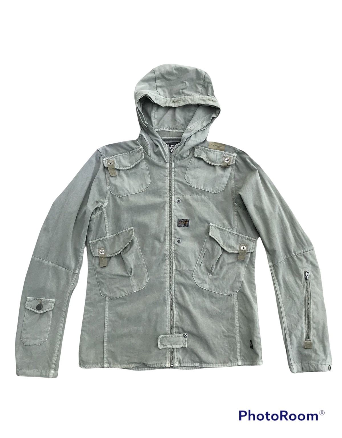 G-Star × Japanese Brand × Vintage ❌LAST DROP❌ G-Star Raw Tactical Jacket Size US L / EU 52-54 / 3 - 1 Thumbnail