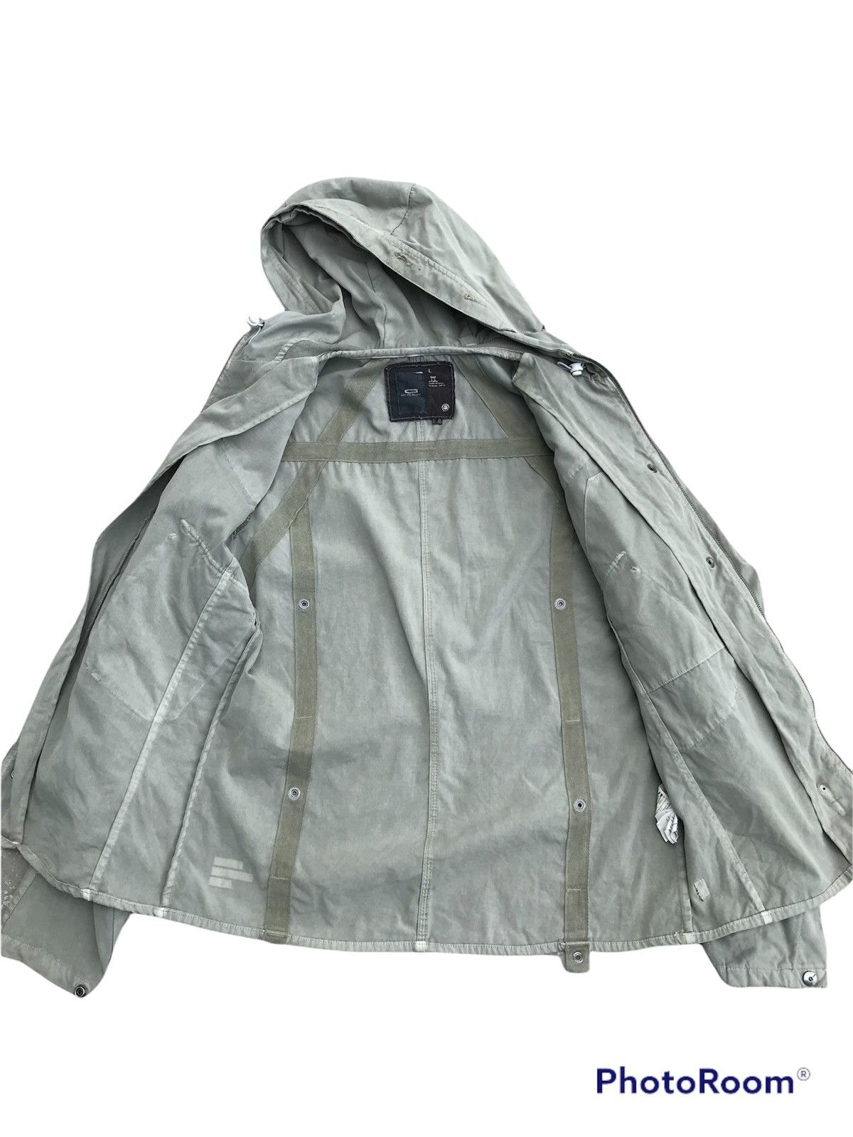 G-Star × Japanese Brand × Vintage ❌LAST DROP❌ G-Star Raw Tactical Jacket Size US L / EU 52-54 / 3 - 13 Thumbnail