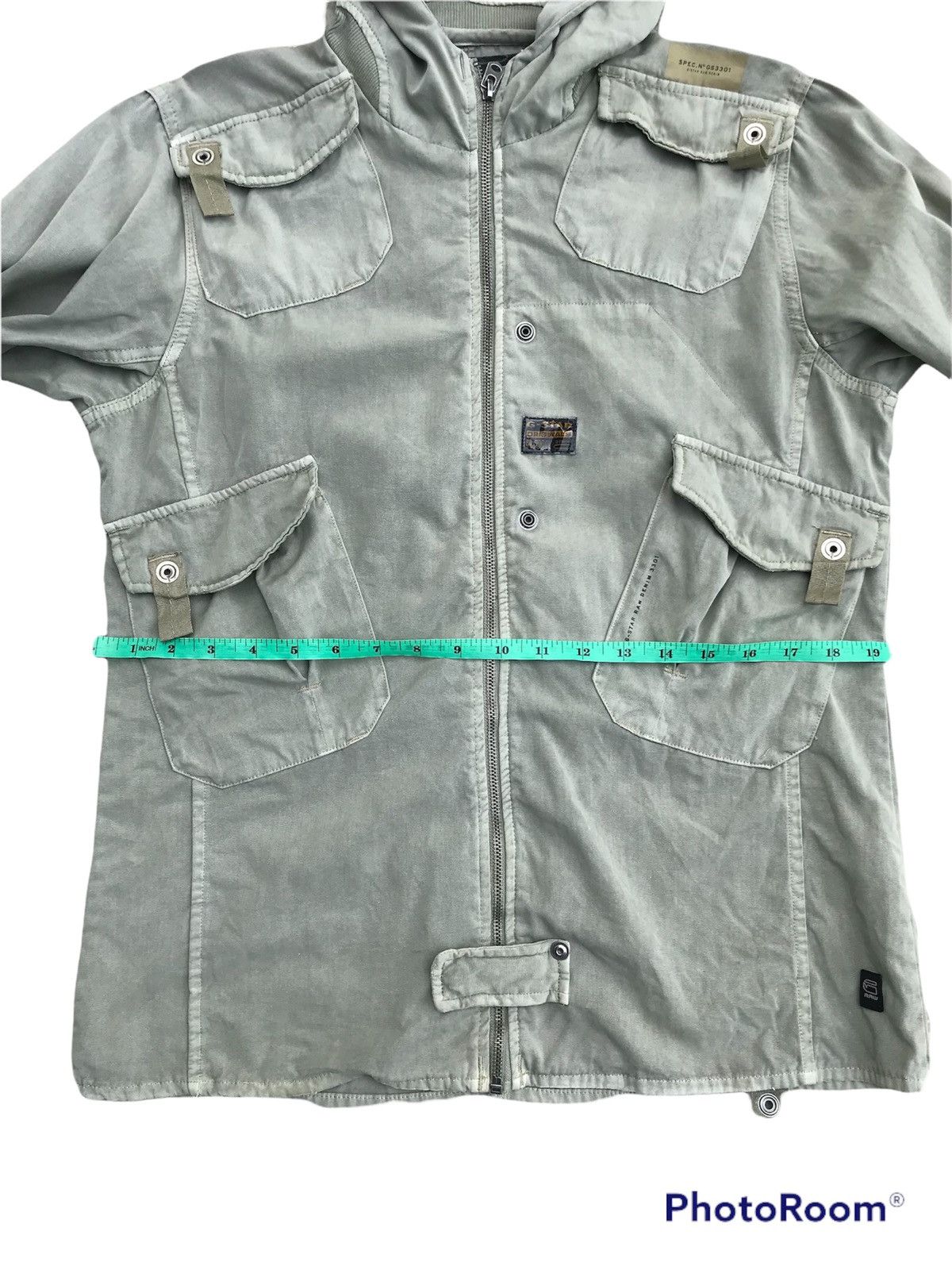 G-Star × Japanese Brand × Vintage ❌LAST DROP❌ G-Star Raw Tactical Jacket Size US L / EU 52-54 / 3 - 15 Thumbnail