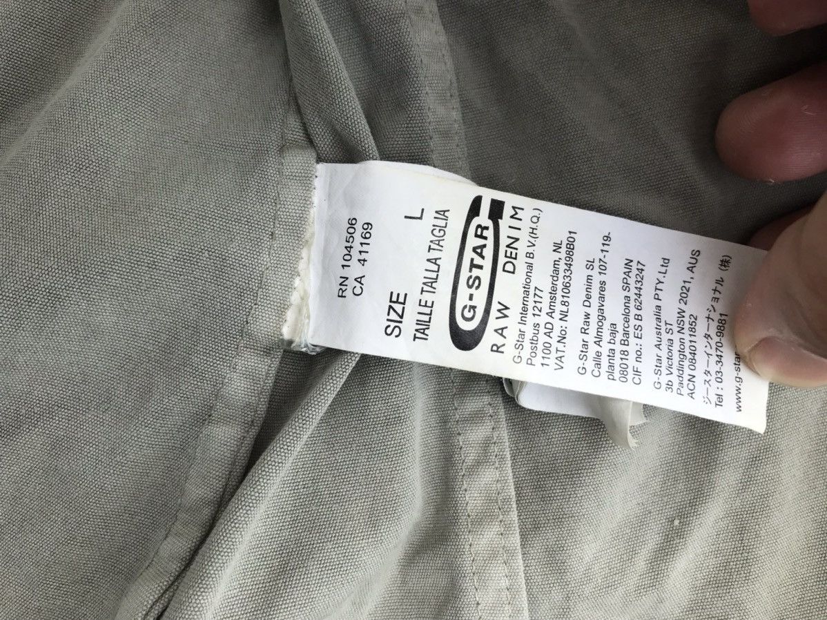 G-Star × Japanese Brand × Vintage ❌LAST DROP❌ G-Star Raw Tactical Jacket Size US L / EU 52-54 / 3 - 18 Thumbnail