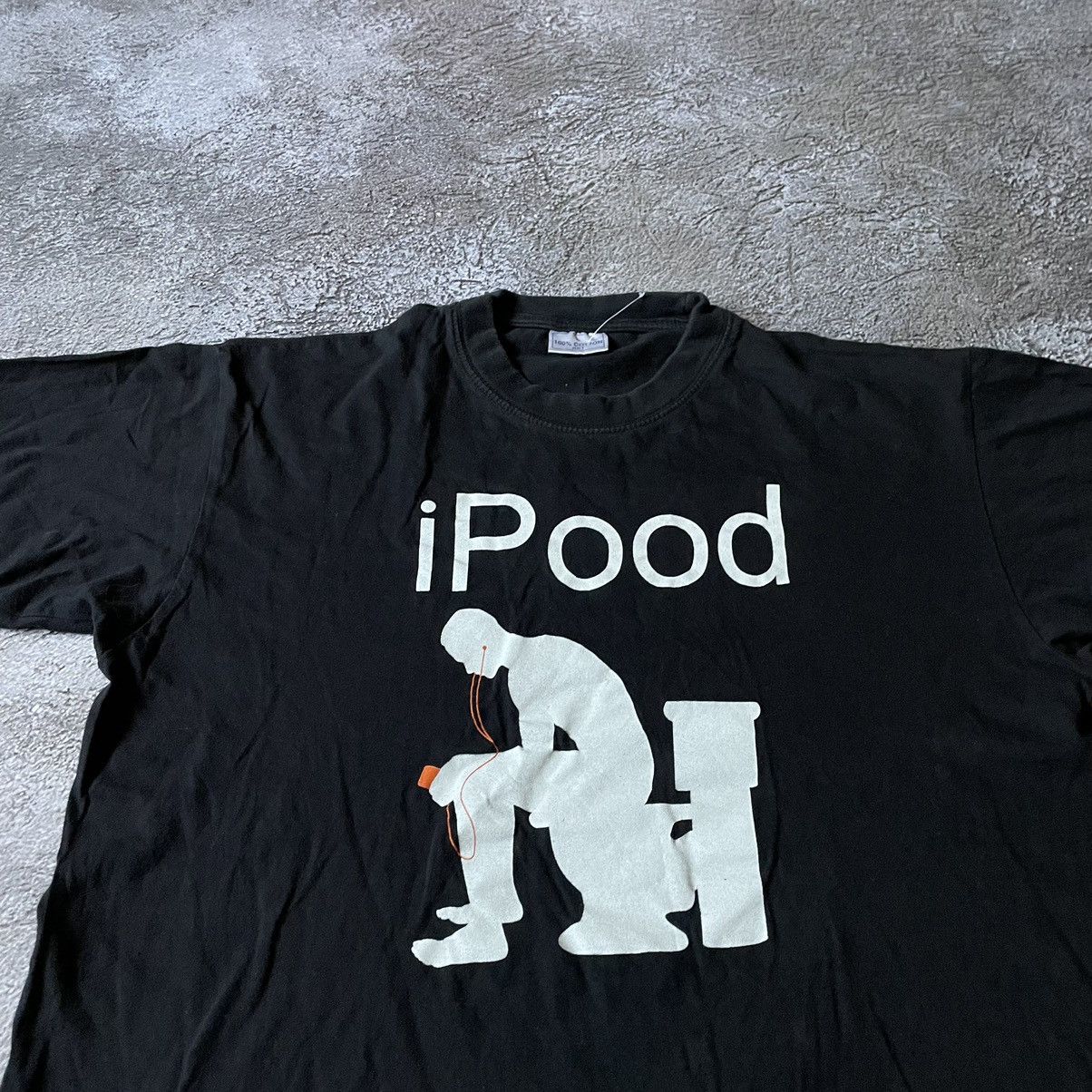 If Six Was Nine Vintage Y2K ADULT “ IPOD LOGO APPLE “ FUNNY BuyTee Size US L / EU 52-54 / 3 - 5 Thumbnail