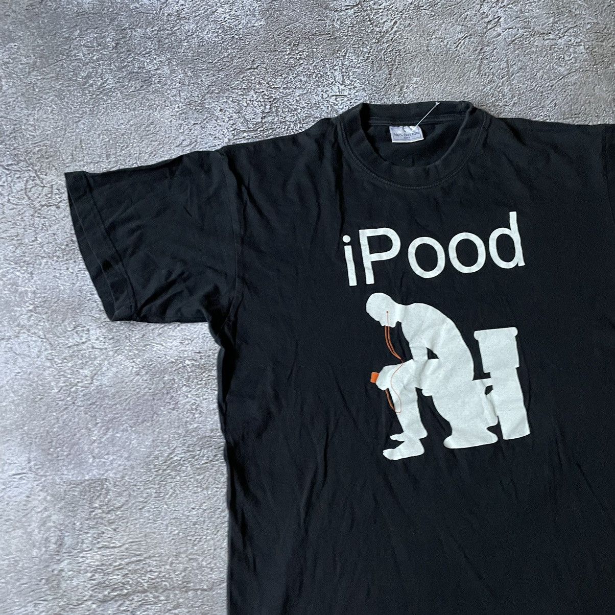If Six Was Nine Vintage Y2K ADULT “ IPOD LOGO APPLE “ FUNNY BuyTee Size US L / EU 52-54 / 3 - 4 Thumbnail
