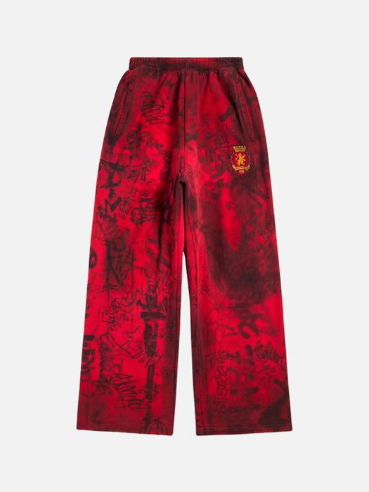 Balenciaga Balenciaga Skater Graffiti Crest Sweatpants Grailed
