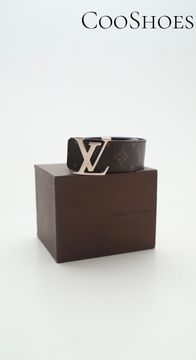Louis Vuitton, Accessories, Louis Vuitton Virgil Abloh Pastel Monogram  1cm 44us Shadow Black Men Belt