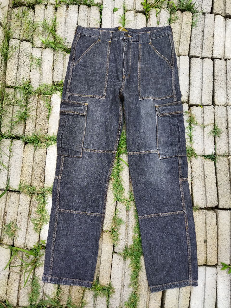image of Swagger Japan Multipocket Jeans in Black, Men's (Size 32)