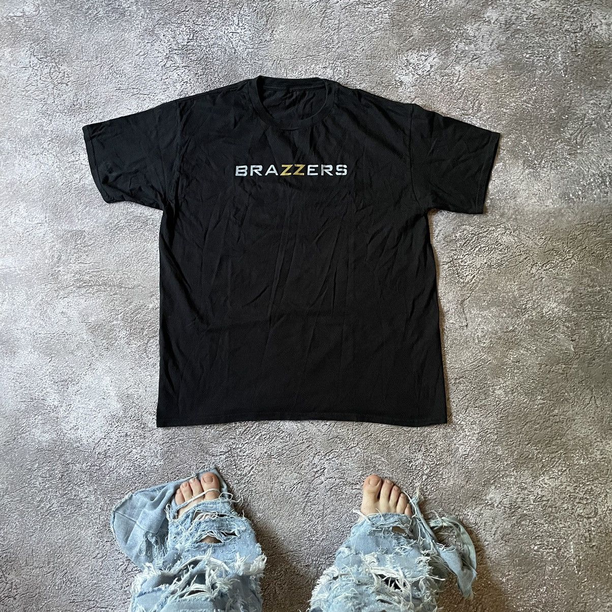 Vintage Vintage Y2K ADULT “ BRAZZERS SEX PORNO “ FUNNY Tee | Grailed