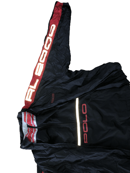 90s POLO ラルフローレン RL2000 HI TECH black L Vintage Polo Ralph
